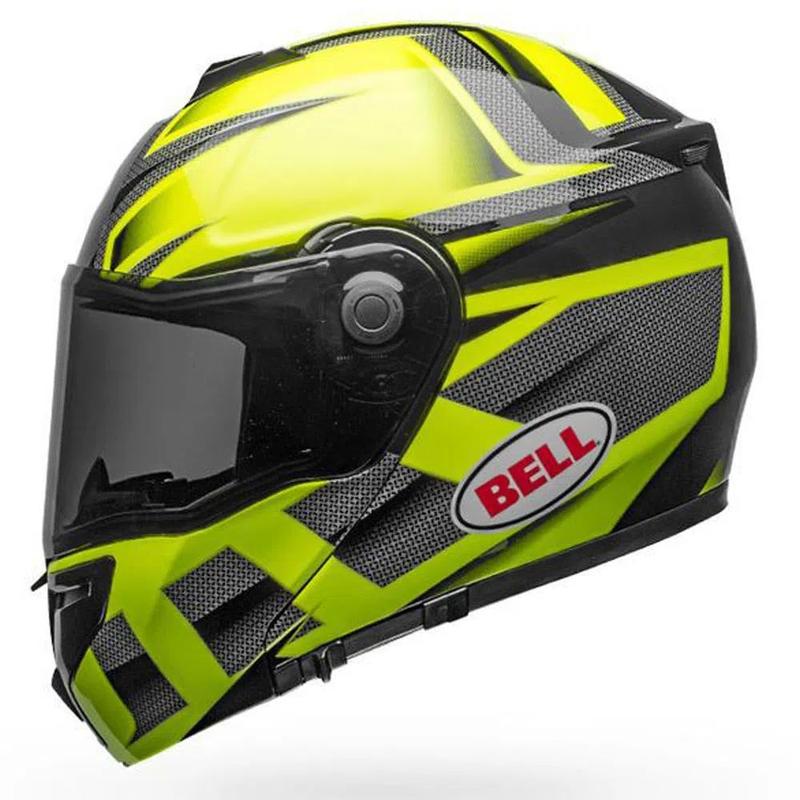 SRT Capacete srt modular hi viz green black 58 - BELL - Capacete de